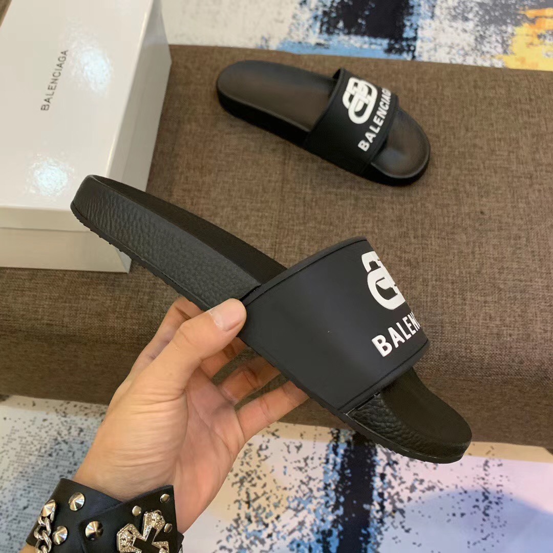 Balenciaga Bb Slide Sandal - DesignerGu