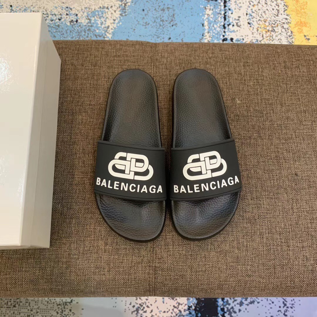 Balenciaga Bb Slide Sandal - DesignerGu