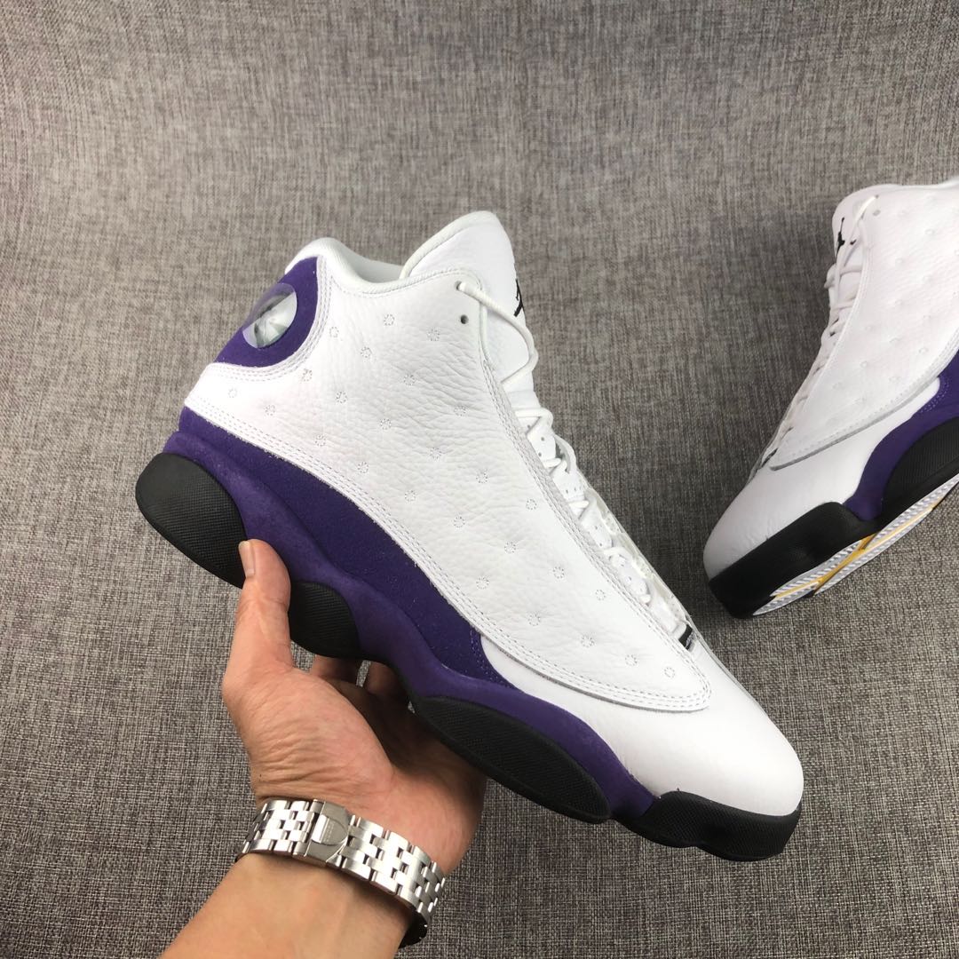 Jordan AJ13 Retro GS 'Lakers' - DesignerGu