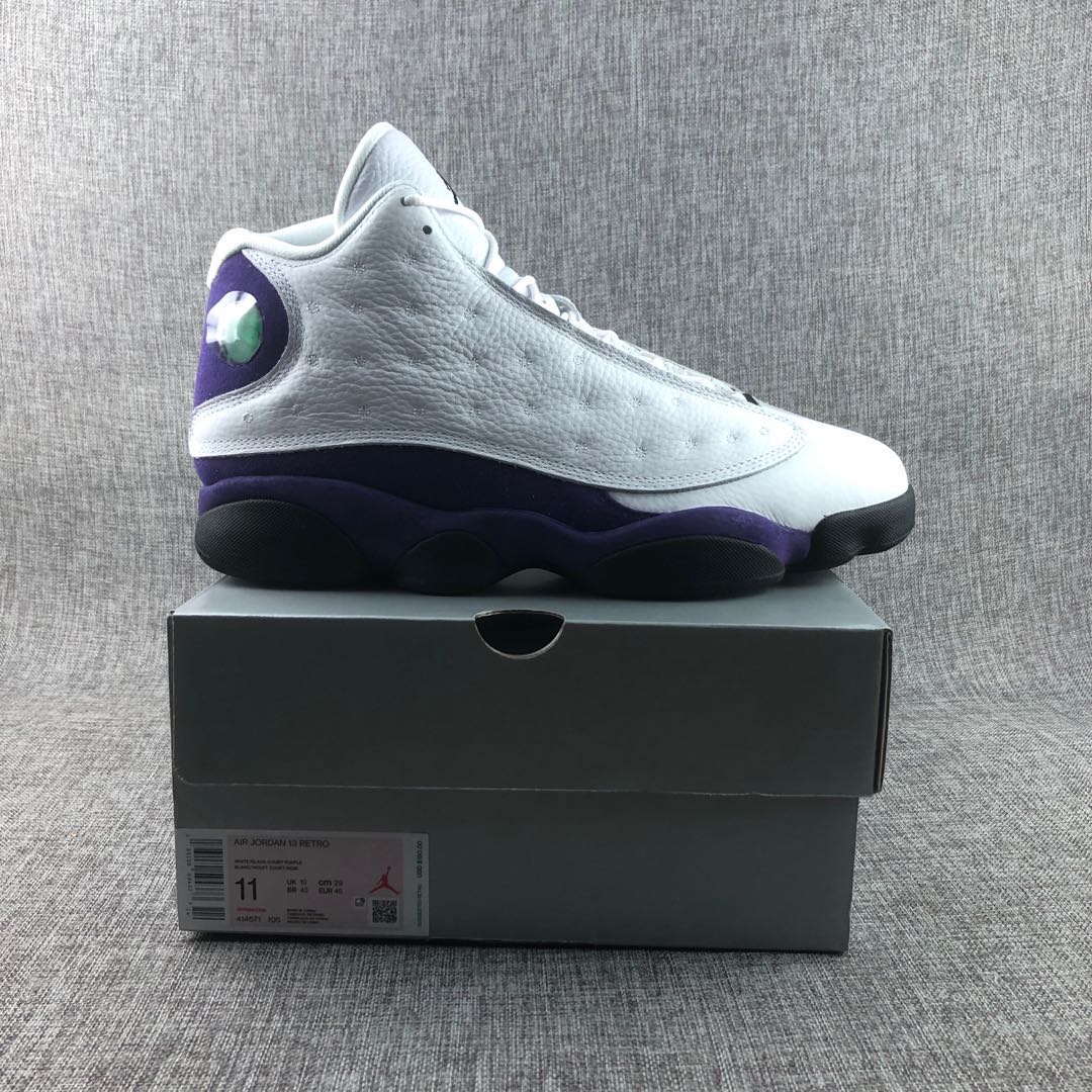 Jordan AJ13 Retro GS 'Lakers' - DesignerGu