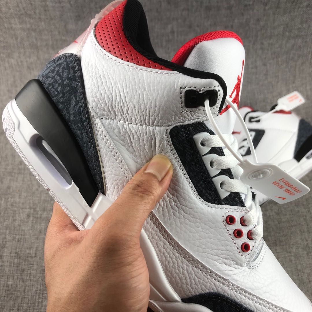 Jordan AJ3 Retro Fire Red - DesignerGu