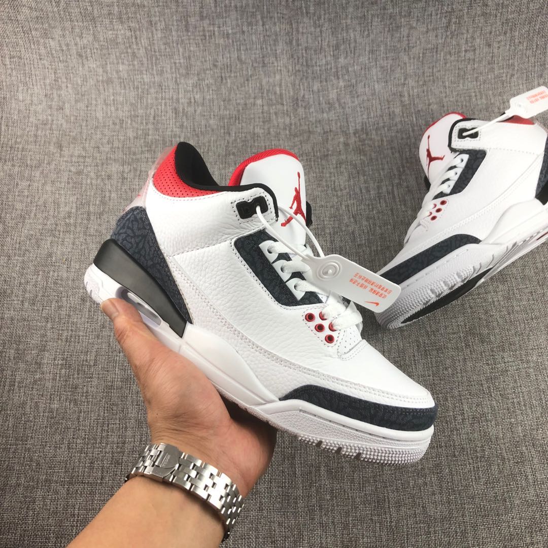 Jordan AJ3 Retro Fire Red - DesignerGu