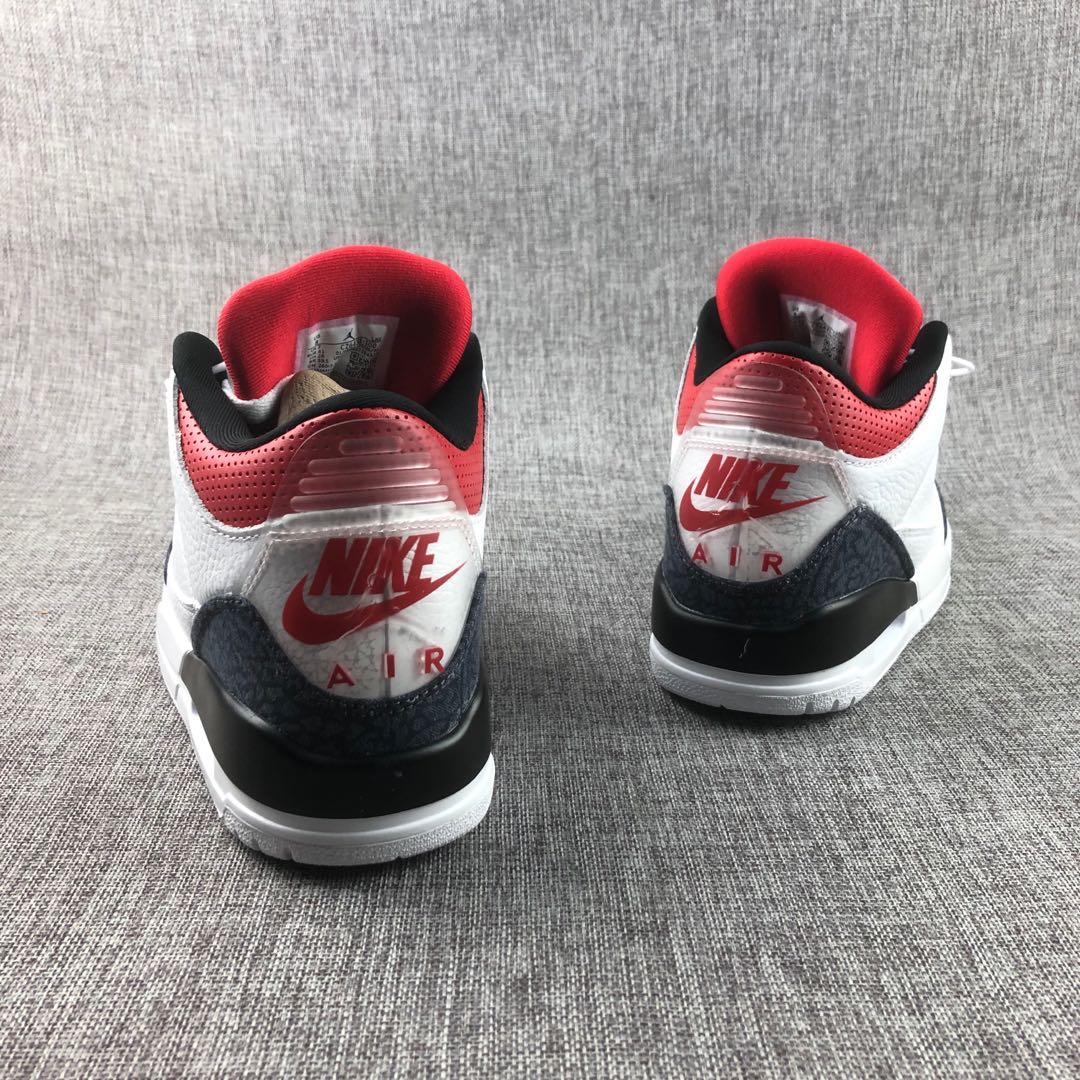 Jordan AJ3 Retro Fire Red - DesignerGu