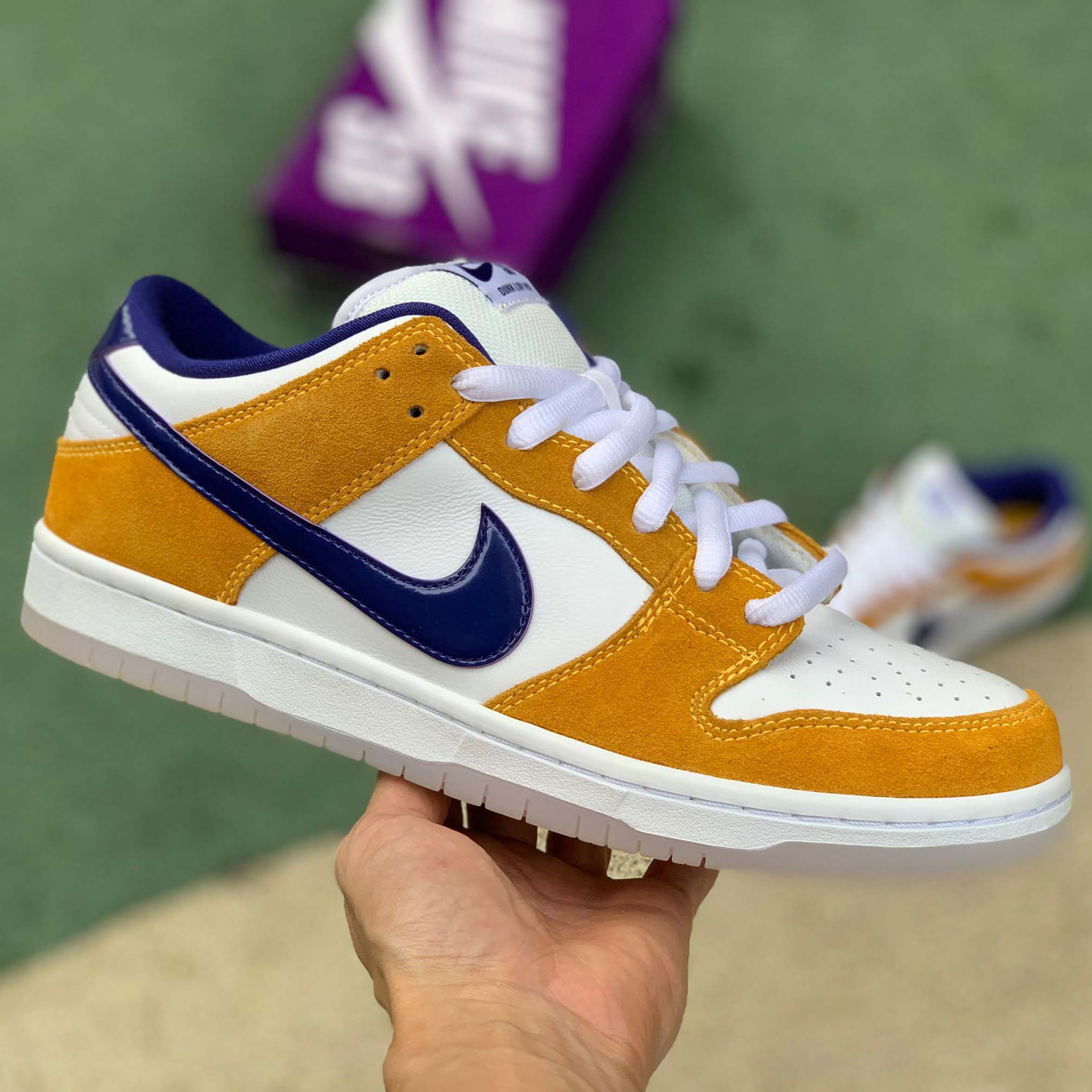 Nike SB Dunk Low Pro "Laser Orange" - DesignerGu