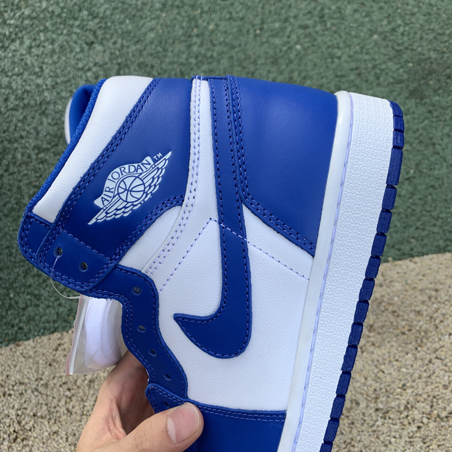 Jordan AJ1 Storm Blue 555088-127 - DesignerGu