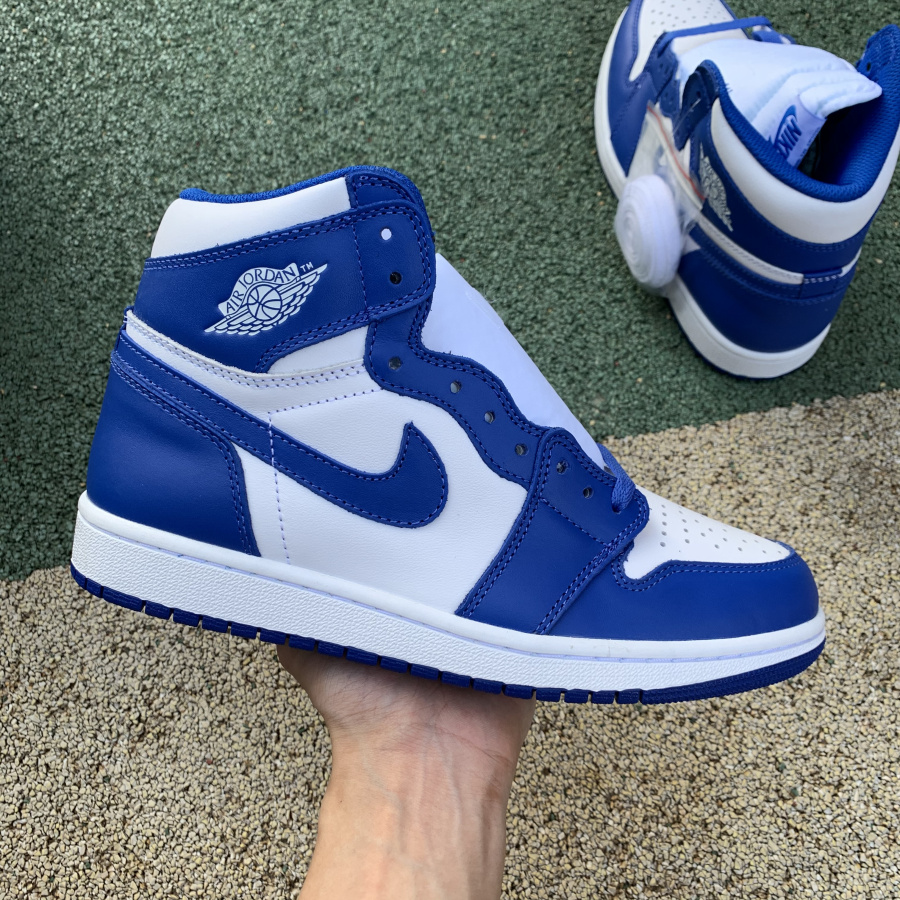 Jordan AJ1 Storm Blue 555088-127 - DesignerGu