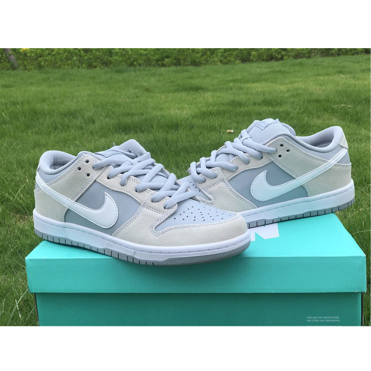 Nike Sb Dunk Low Trd White Summit Wolf Grey AR0778-110 - DesignerGu