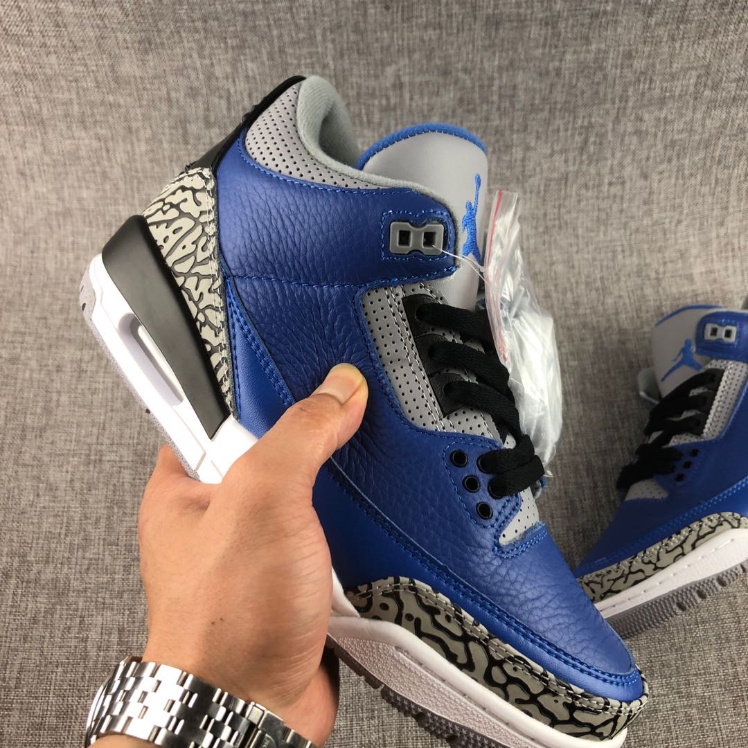 Jordan AJ3 Retro 'Sport Blue' - DesignerGu