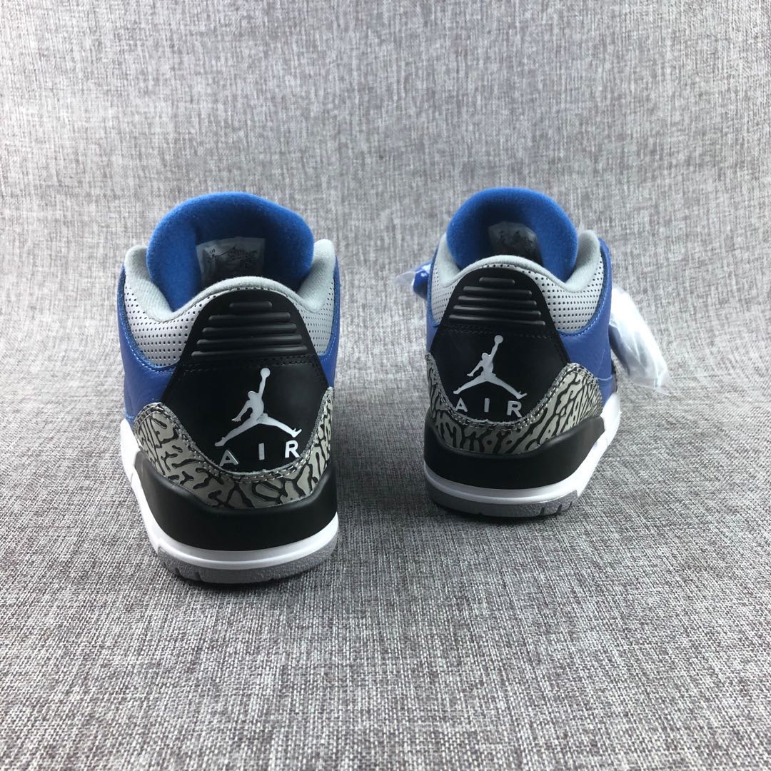 Jordan AJ3 Retro 'Sport Blue' - DesignerGu