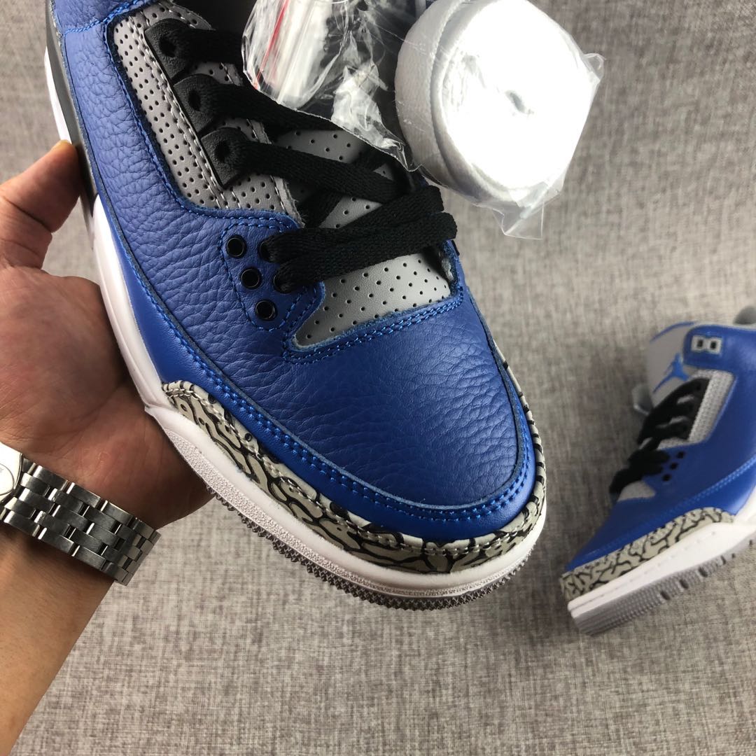 Jordan AJ3 Retro 'Sport Blue' - DesignerGu