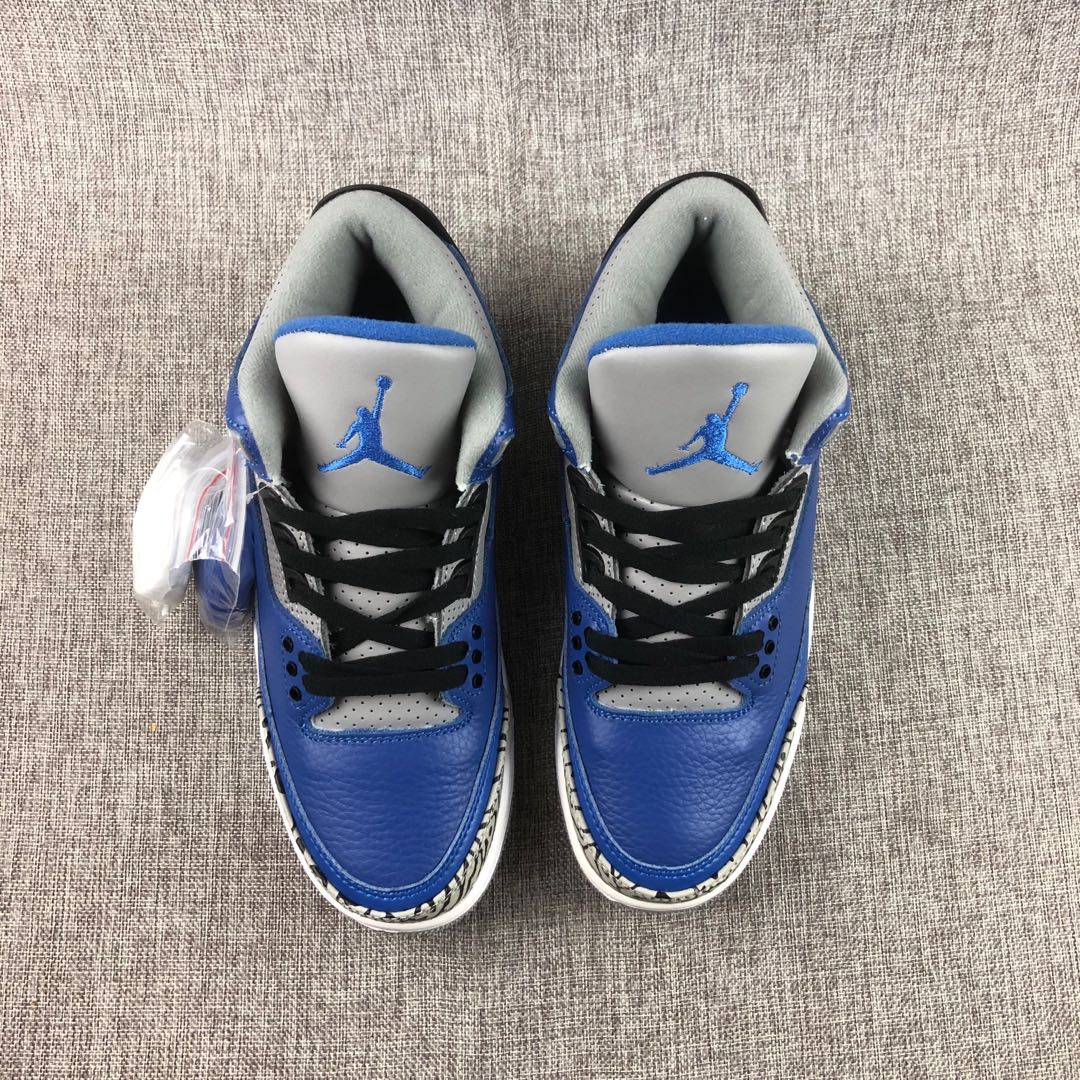 Jordan AJ3 Retro 'Sport Blue' - DesignerGu