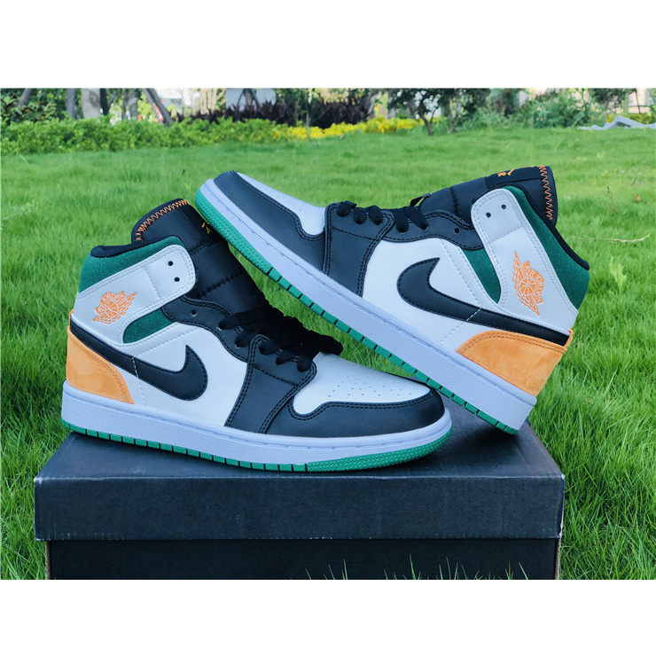 Jordan Air 1 Mid SE Oakland 852542-101 - DesignerGu