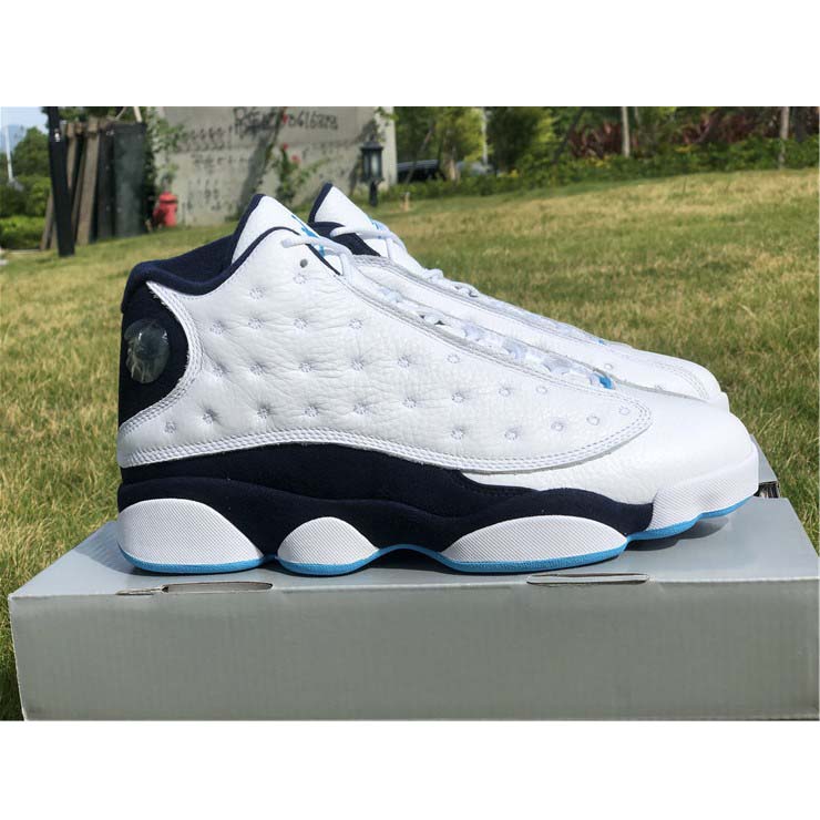 Jordan Air 13 Dark Powder Blue 414571-144 - DesignerGu