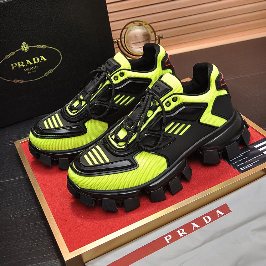 Prada Cloudbust Thunder Knit Sneakers  - DesignerGu