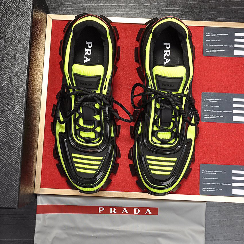 Prada Cloudbust Thunder Knit Sneakers  - DesignerGu