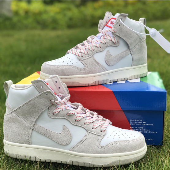 Nike SB Dunk High "Strawberry Cough" Cream White CW3092-100 - DesignerGu