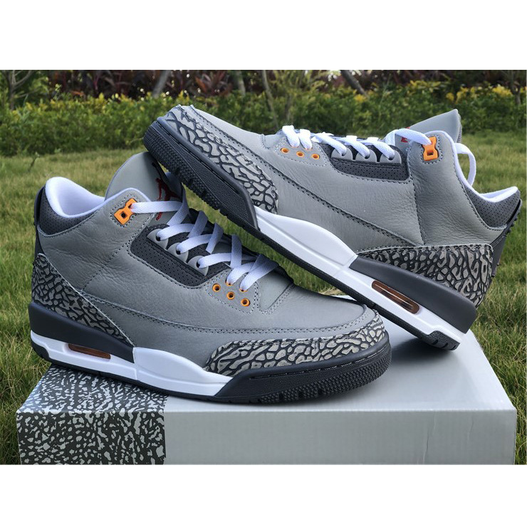 Jordan Air 3 Cool Grey CT8532-012  - DesignerGu