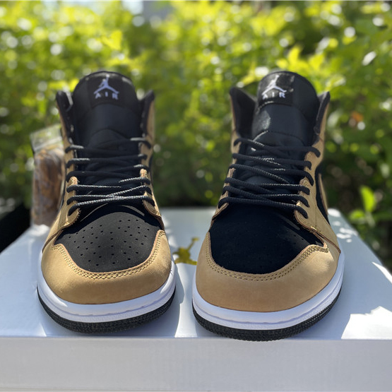 Jordan Air 1 Mid Wheat DB5453-700 - DesignerGu