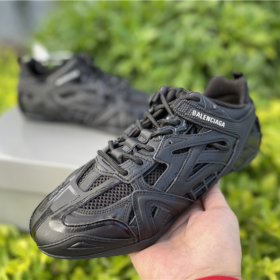 Balenciaga Black Drive Sneakers - DesignerGu