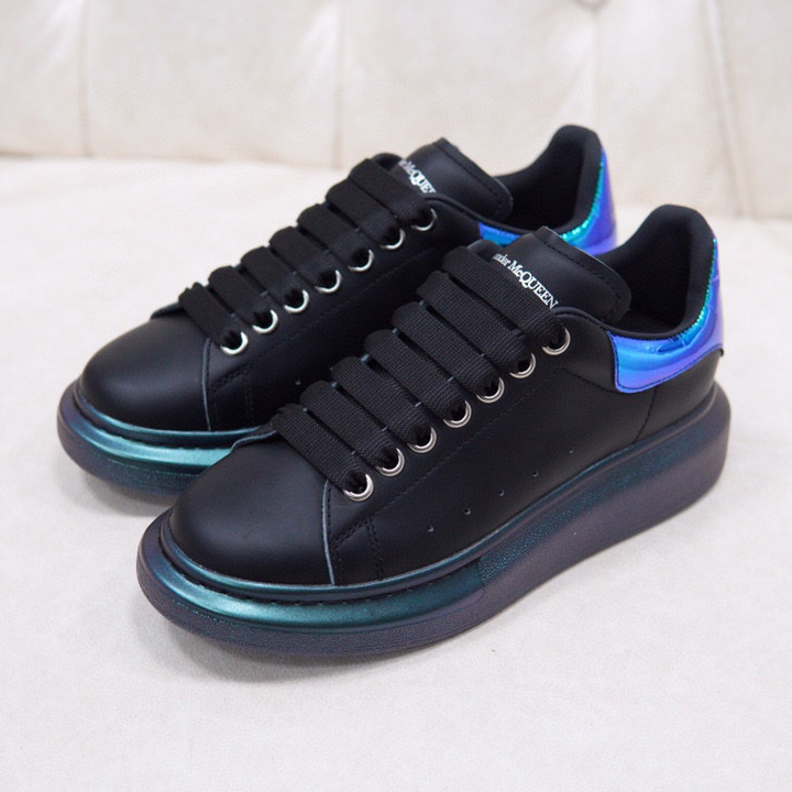 Alexander Mqueen Air Platform Leather Sneakers - DesignerGu