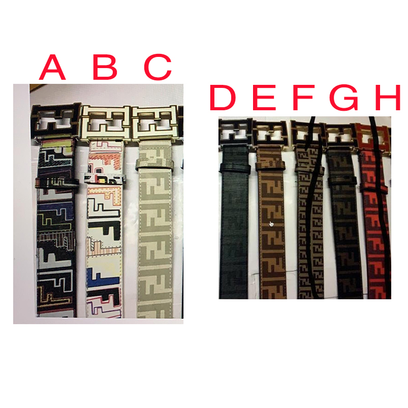 Fendi Leather Belt With FF Buckle - DesignerGu
