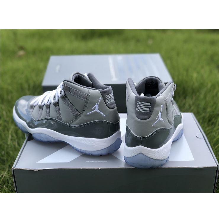 Jordan Air 11 Retro “Cool Grey” Sneakers  378037-001 - DesignerGu