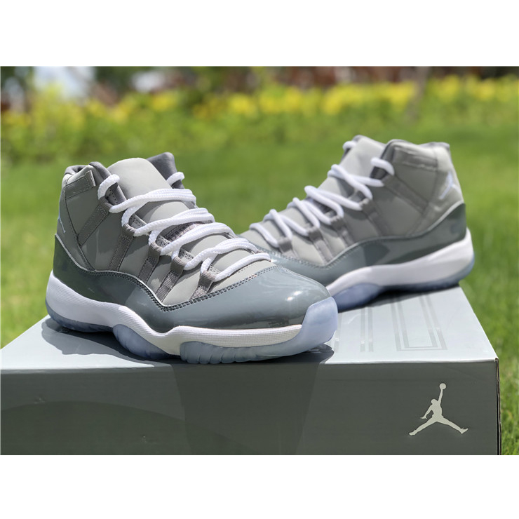 Jordan Air 11 Retro “Cool Grey” Sneakers  378037-001 - DesignerGu