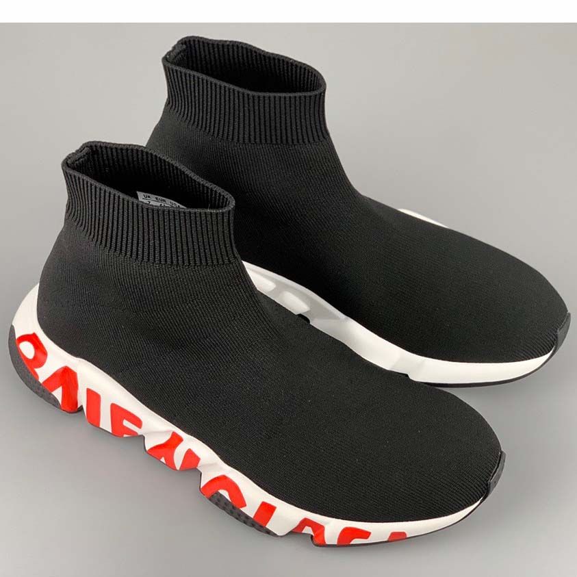 Balenciaga Speed Sneakers Black - DesignerGu