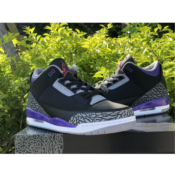 Jordan Air 3 “Court Purple” CT8532-050 - DesignerGu