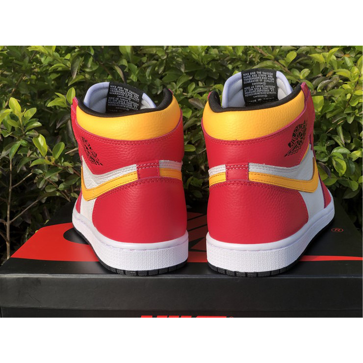 Jordan Air 1 Retro High OG Fusion Red 555088-603 - DesignerGu