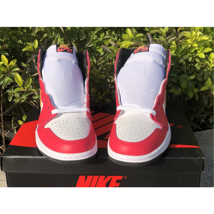 Jordan Air 1 Retro High OG Fusion Red 555088-603 - DesignerGu