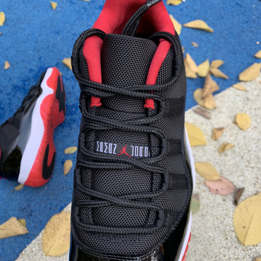 Jordan Air 11 Retro Low 'Bred' 528895-012 - DesignerGu