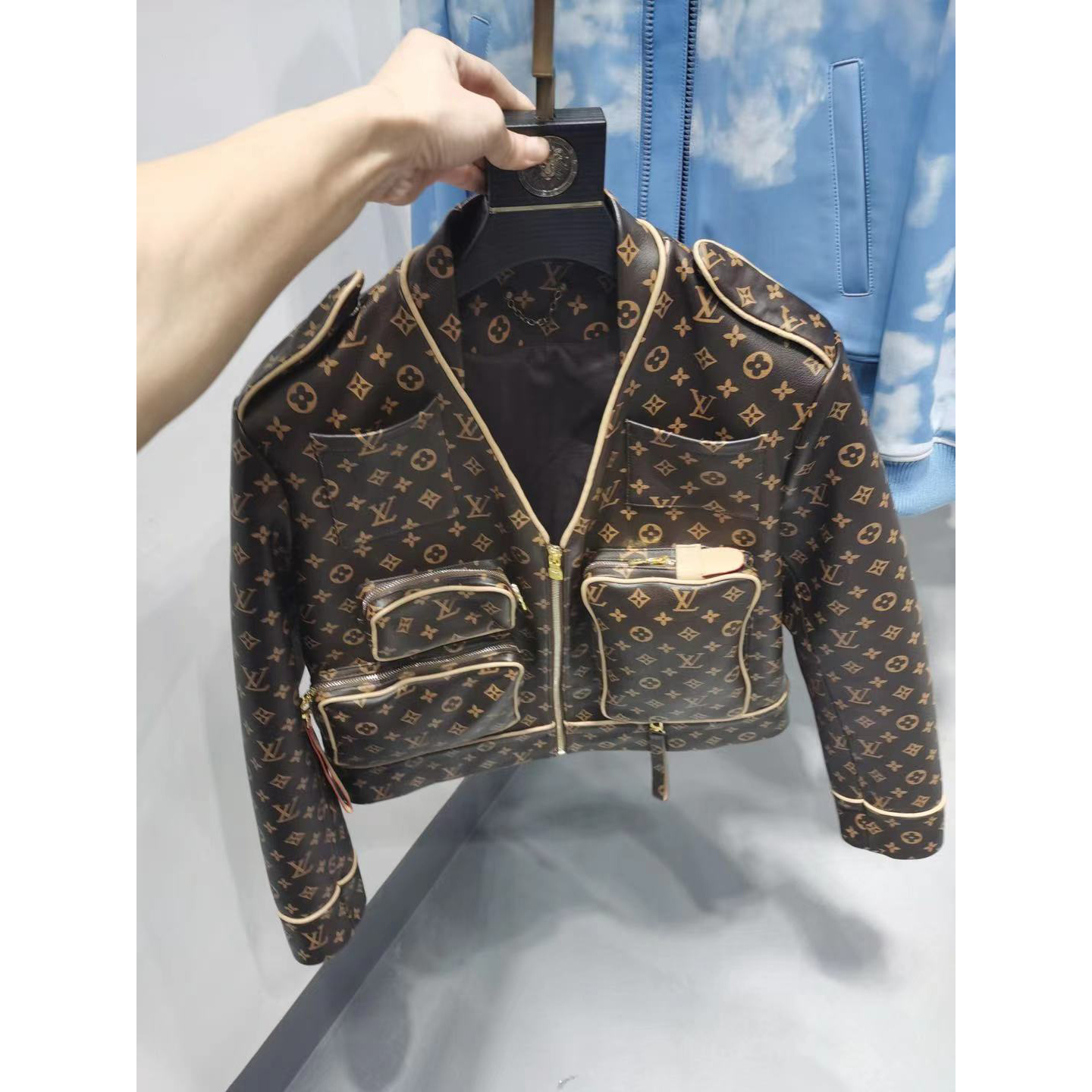 Louis Vuitton Monogram Admiral Jacket - DesignerGu