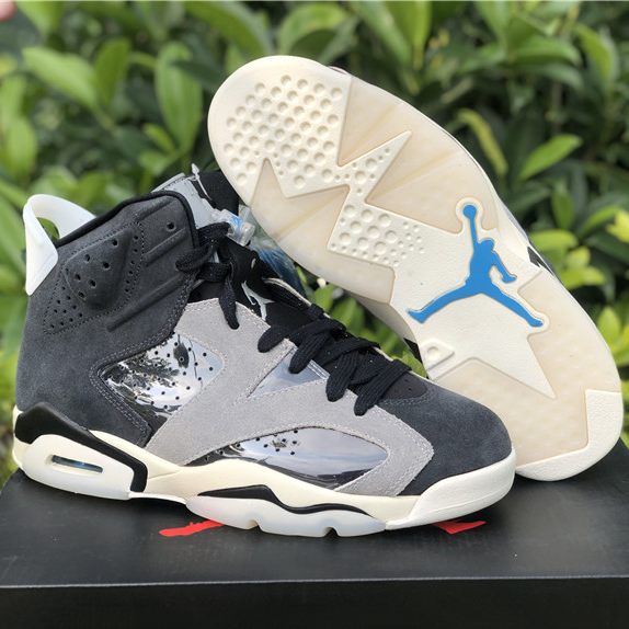 Jordan Air 6 WMNS "Smoke Grey" CK6635-001 - DesignerGu