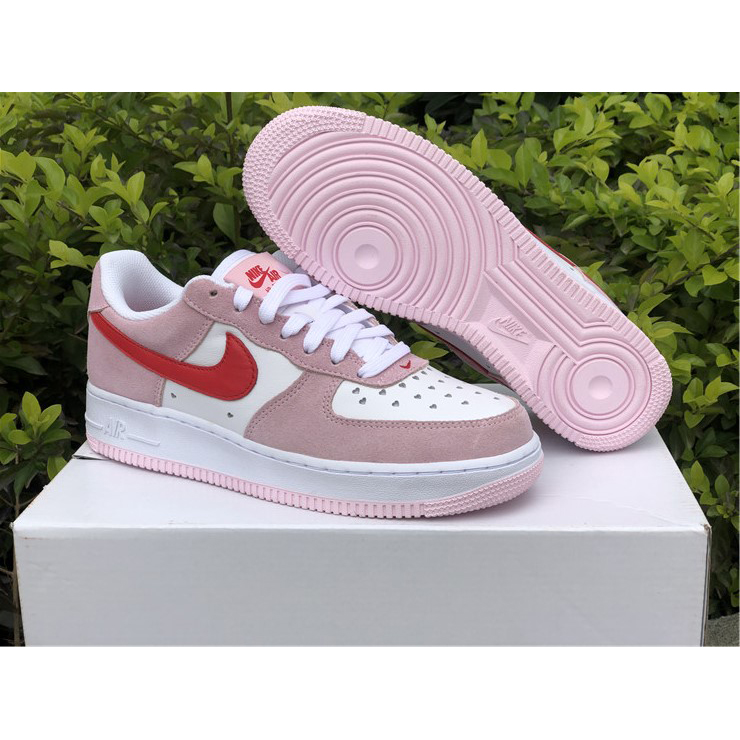 Nike Air Force 1 07 QS ' Valentine's Day Love Letter ' DD3384-600 - DesignerGu