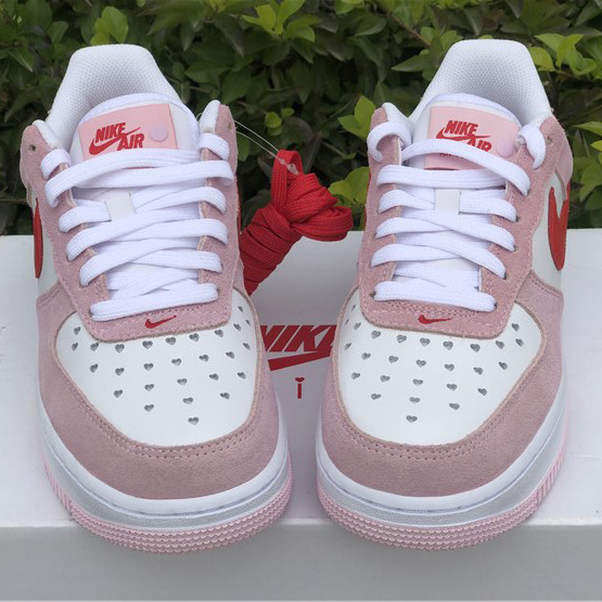 Nike Air Force 1 07 QS ' Valentine's Day Love Letter ' DD3384-600 - DesignerGu