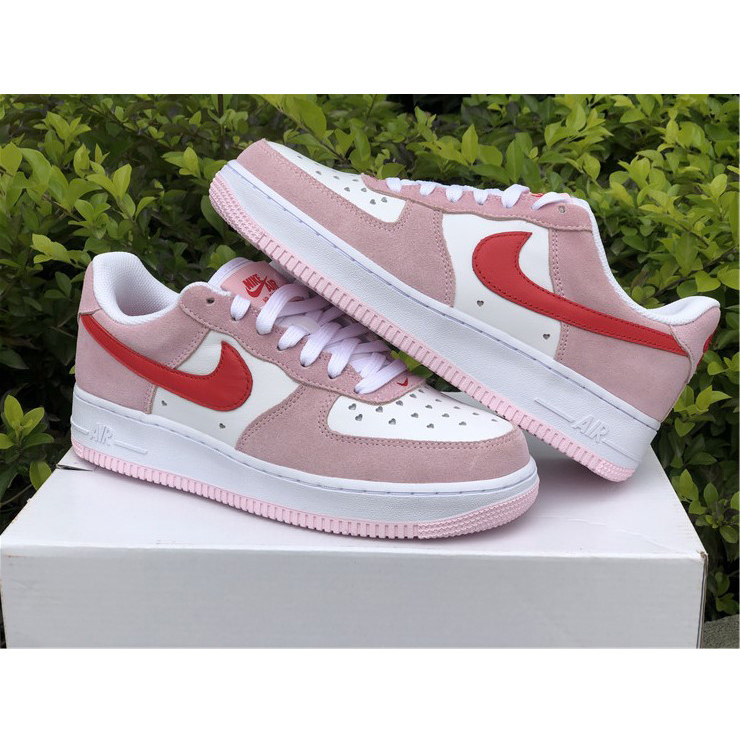 Nike Air Force 1 07 QS ' Valentine's Day Love Letter ' DD3384-600 - DesignerGu