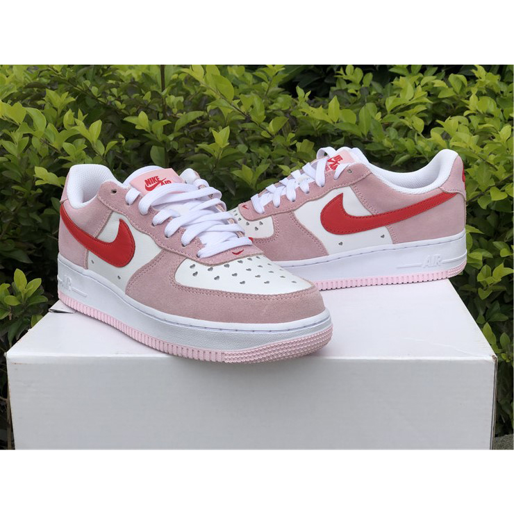 Nike Air Force 1 07 QS ' Valentine's Day Love Letter ' DD3384-600 - DesignerGu