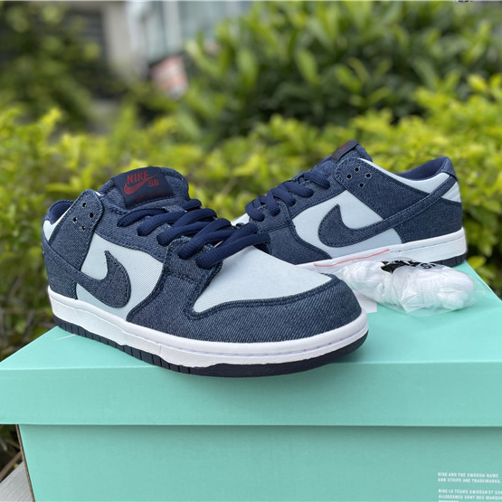 Nike Dunk Low Pro SB 'Binary Blue' Sneakers - DesignerGu