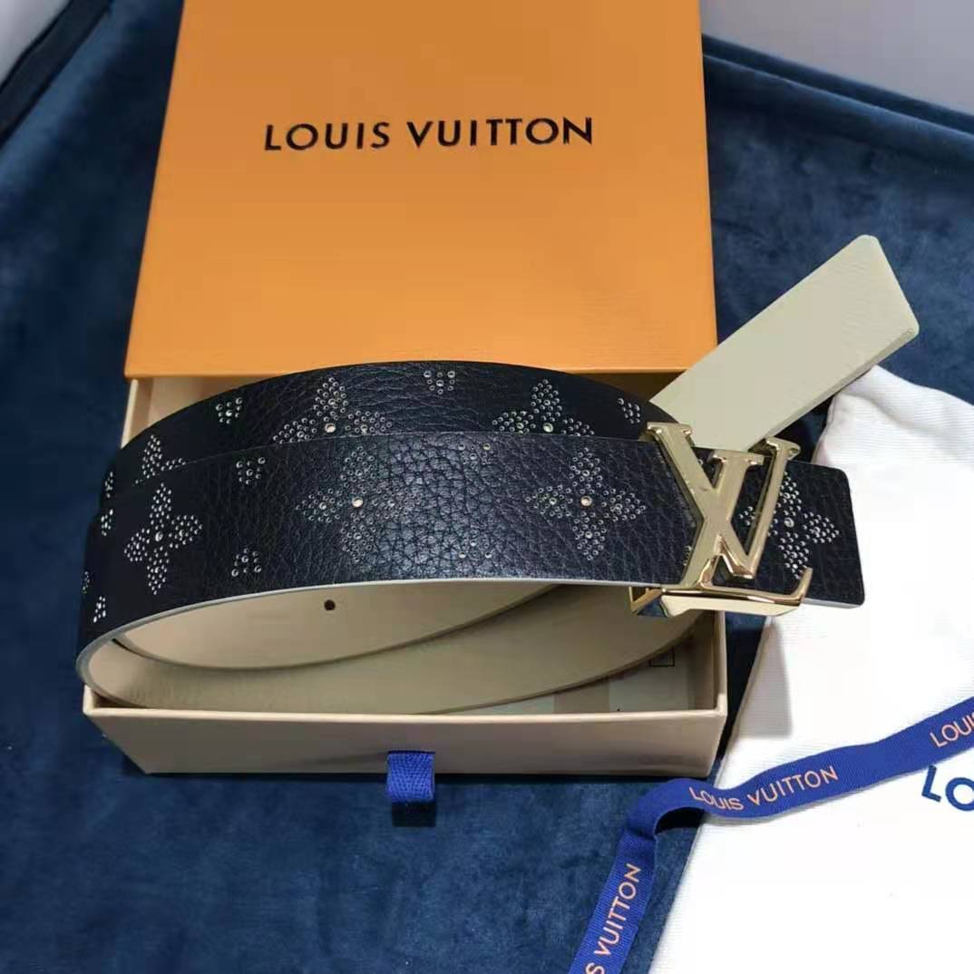 Louis Vuitton New Monogram Reversible Belt 34MM - DesignerGu