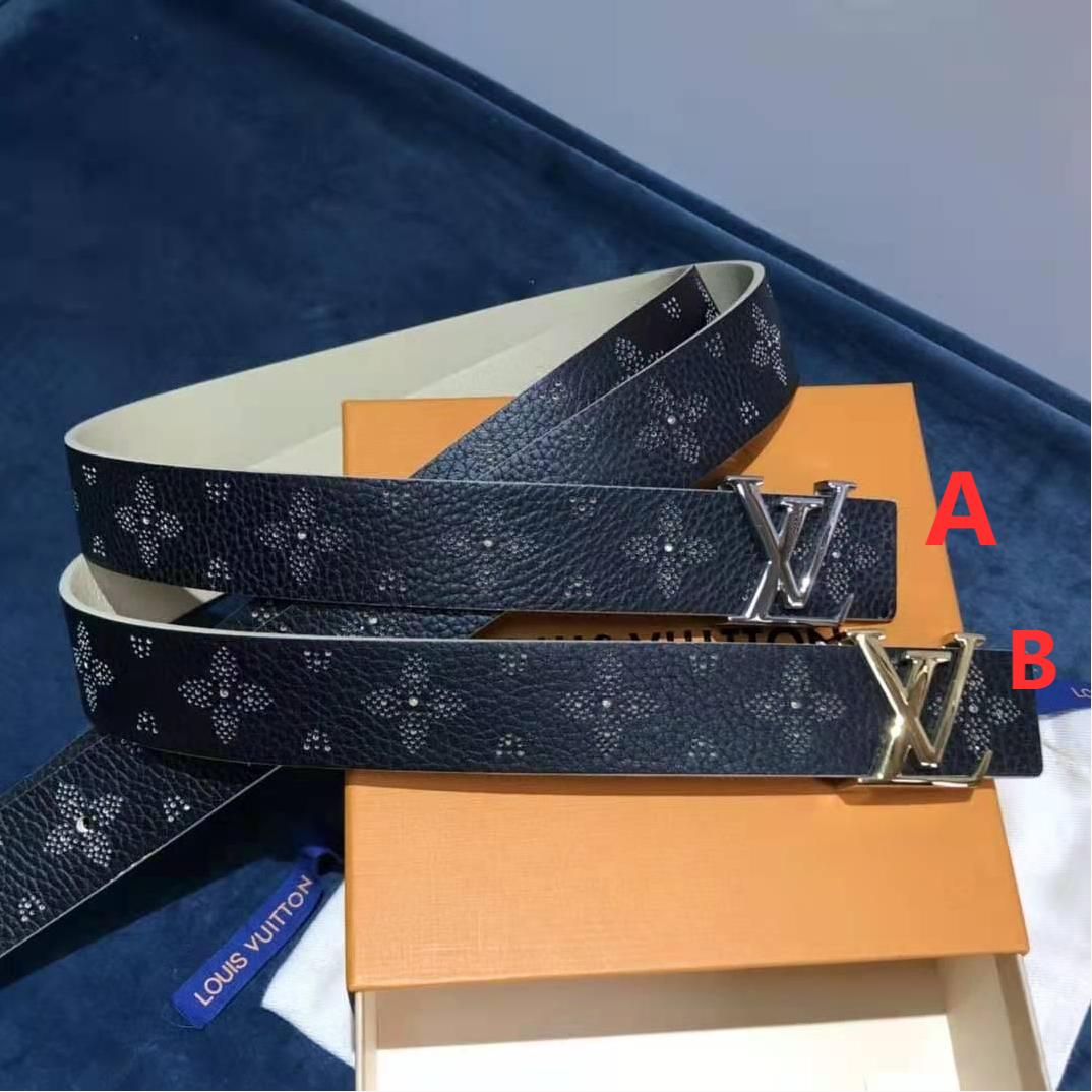 Louis Vuitton New Monogram Reversible Belt 34MM - DesignerGu