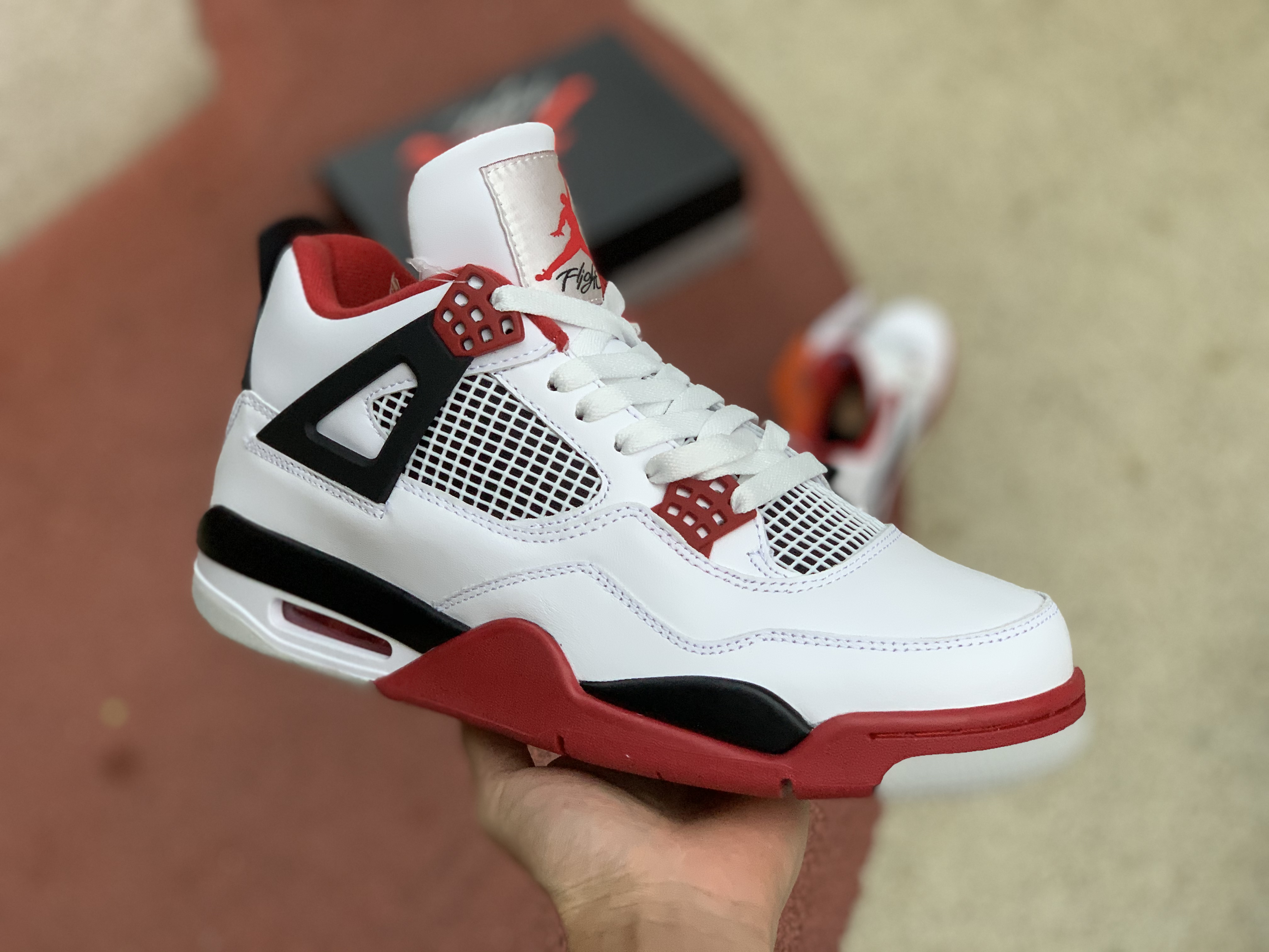 Jordan Air 4 Retro Fire Red (2020) - DesignerGu