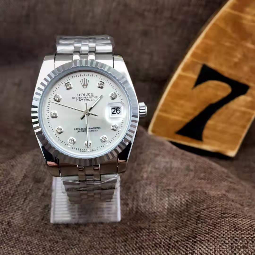 Rolex High Quality Watch in Silver - DesignerGu