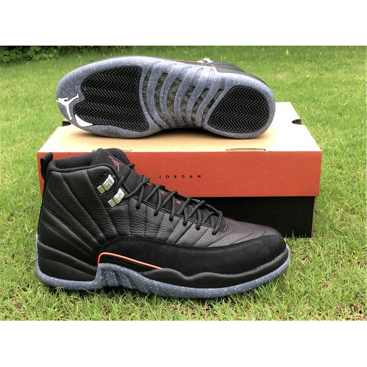 Jordan AJ12 Retro “Utility” Black/Bright Crimson White DC1062-006 - DesignerGu