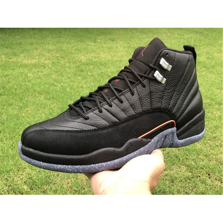 Jordan AJ12 Retro “Utility” Black/Bright Crimson White DC1062-006 - DesignerGu