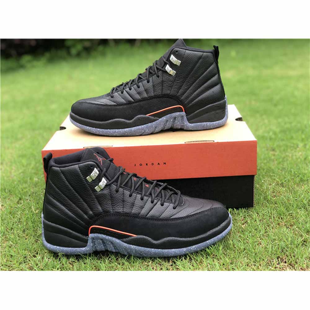 Jordan AJ12 Retro Orange And Black - DesignerGu