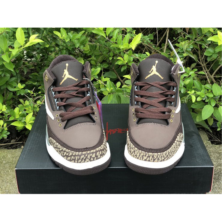 Jordan  Travis Scott X AJ 3 Brown  - DesignerGu