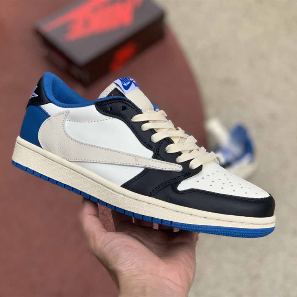 Jordan Travis Scott X Fragment X AJ1 Low OG - DesignerGu