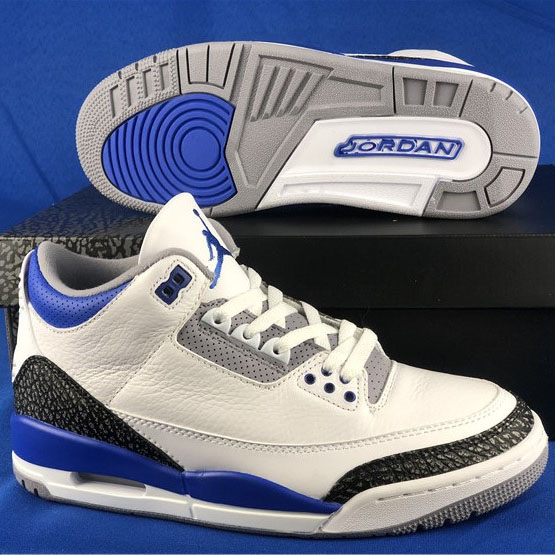 Jordan AJ3 “Racer Blue”  CT8532-145 - DesignerGu