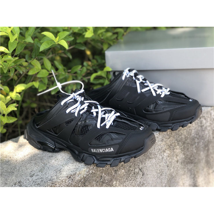 Balenciaga Men's Track Sneaker In  Black - DesignerGu